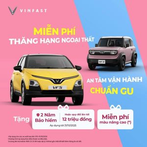 VinFast VF3 VF5 & Herio Green ưu đãi đột phá