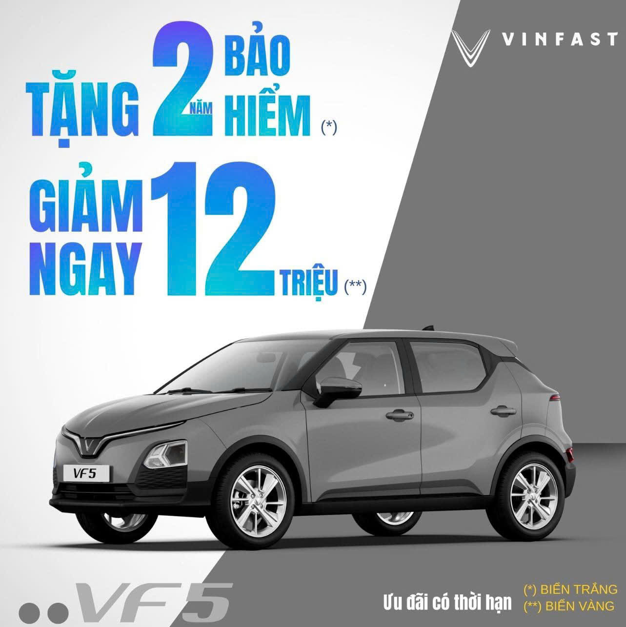 VinFast VF3 VF5 & Herio Green ưu đãi đột phá